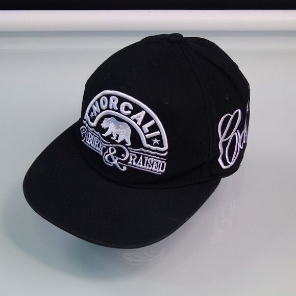 NorCali Born & Raised Pro CALI Bear Snapback Hat - Picture 8 of 8